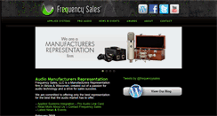 Desktop Screenshot of frequencysales.com